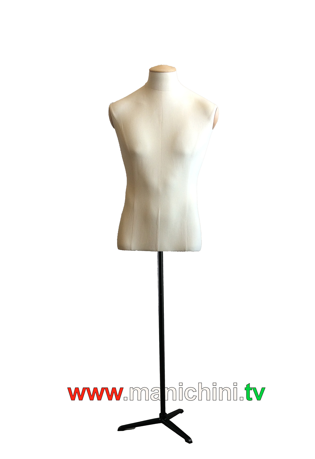 Ivory tailored men's busts