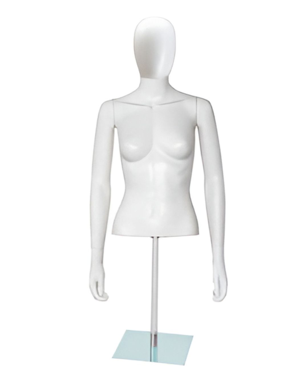 Lite Head Torso Ego Mulher Base de Vidro Curta