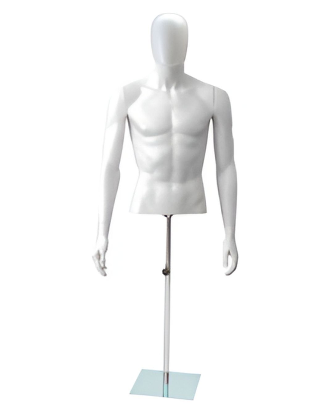 torso con testa lite ego uomo base lunga in vetro